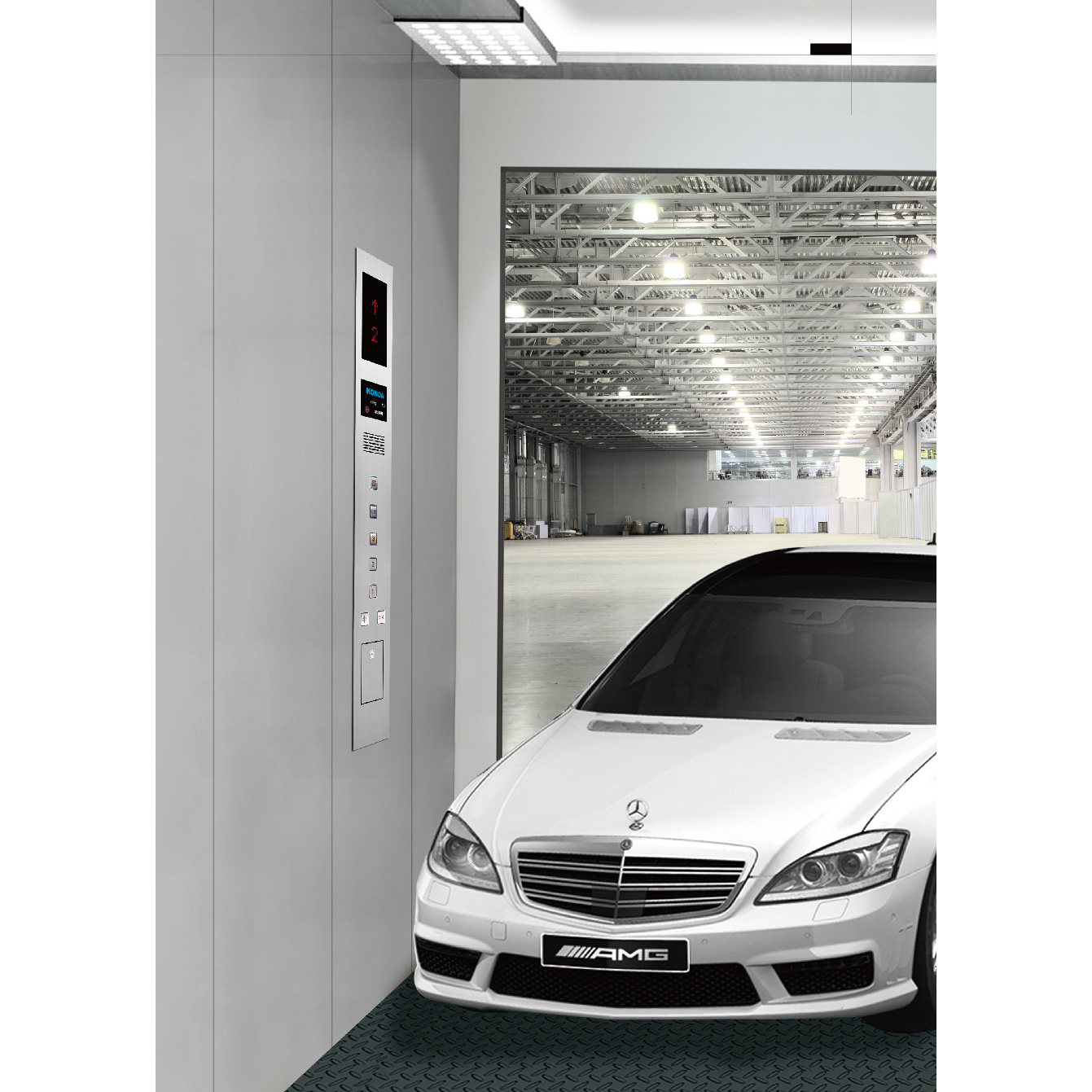汽（qì）車電梯（tī）效果圖